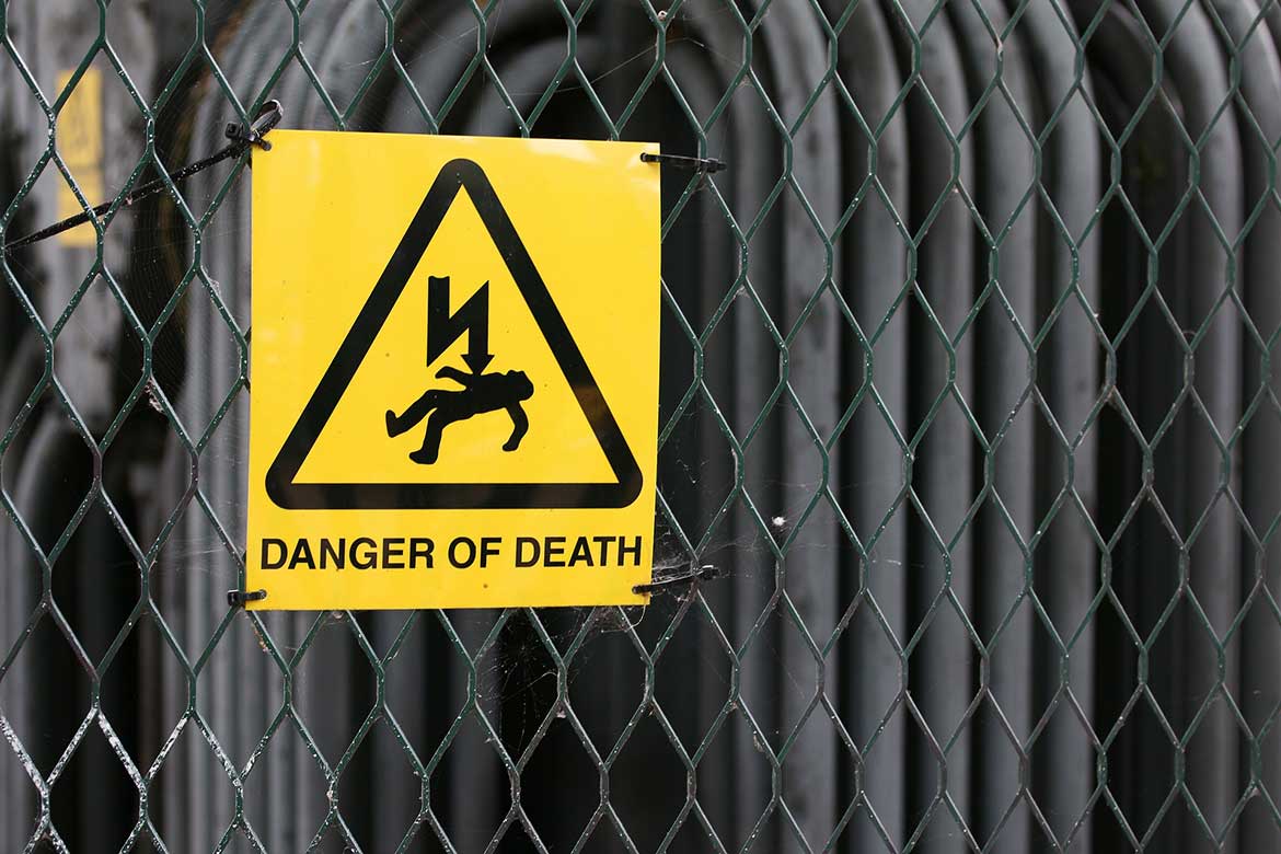 danger death sign