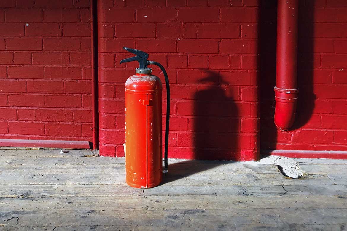 site fire extinguishers