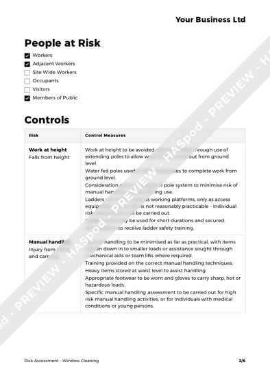 Risk Assessment Window Cleaning image 2