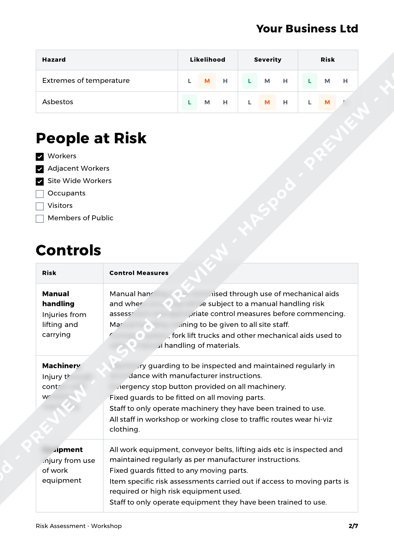 Risk Assessment Workshop image 2