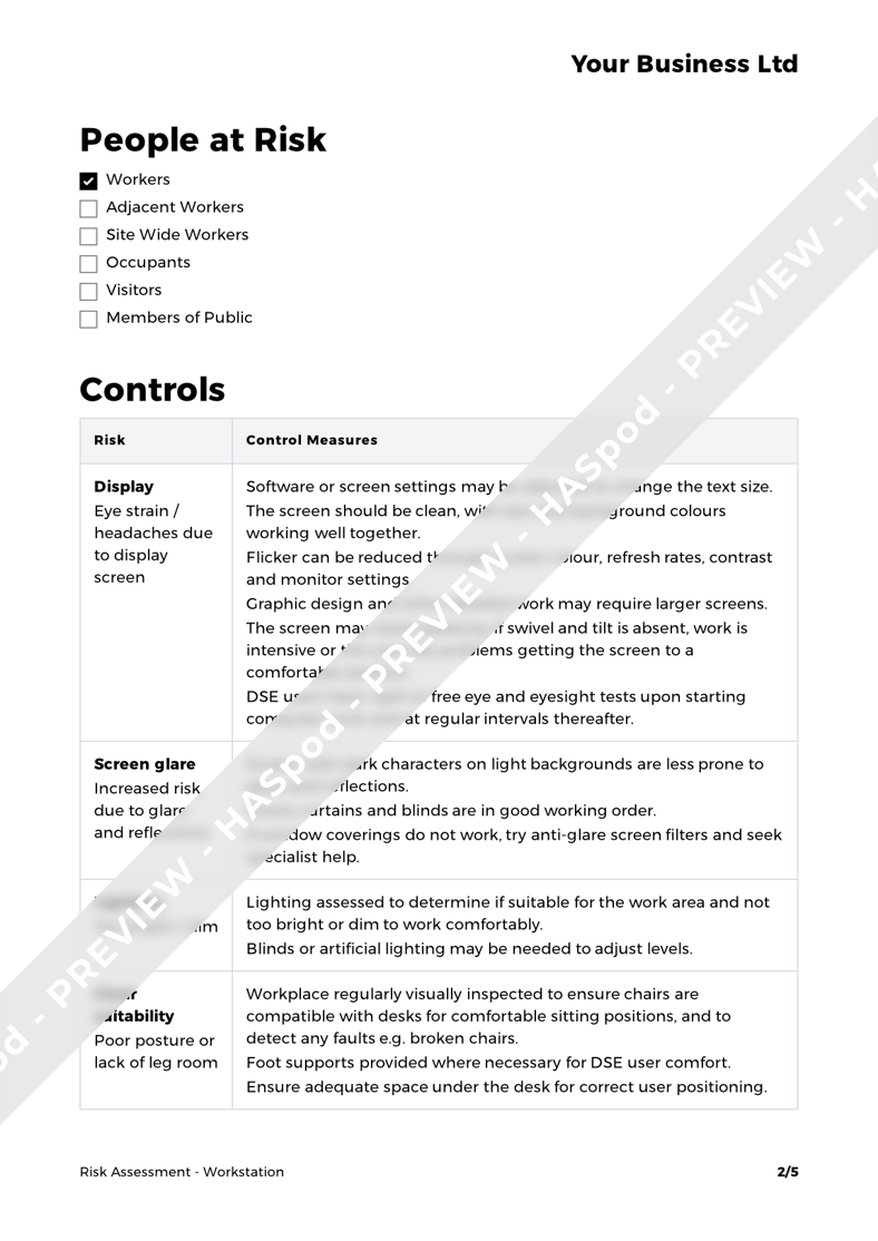 What Is Workstation Risk Assessment What Is Workstation Risk Assessment