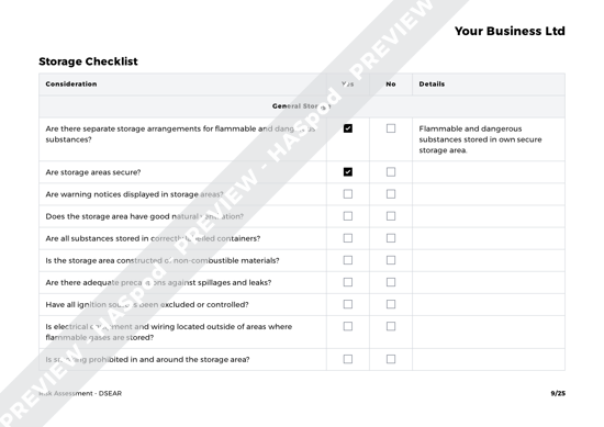 Dsear Risk Assessment Template Haspod