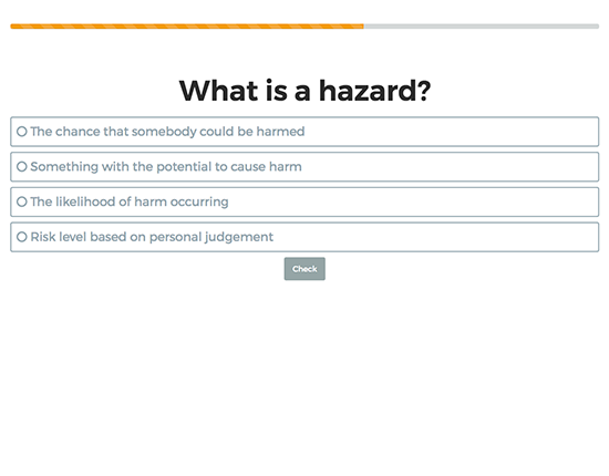 Risk Assessment elearning course image 3